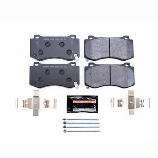 PowerStop Track Day Brake Pads (FRONT): Fits Chrysler / Dodge / Jeep (05-23) w/ Hardware