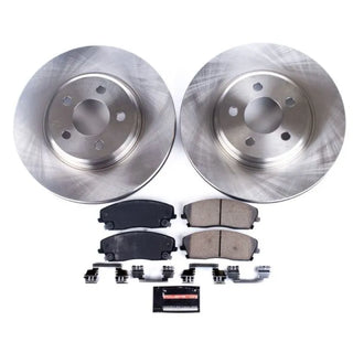 PowerStop Autospecialty Brake Kit (FRONT): Chrysler 300 (05-23) / Dodge Challenger (09-23) / Charger (06-23) / Magnum (05-08)