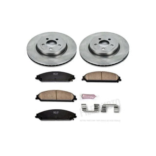 PowerStop Autospecialty Brake Kit (FRONT): Chrysler 300 (05-23) / Dodge Challenger (09-23) / Charger (06-23) / Magnum (05-08)