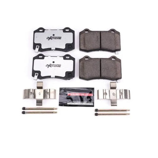 PowerStop Z26 Extreme Street Brake Pads (REAR): Fits Chrysler / Dodge / Jeep (05-23) w/ Hardware