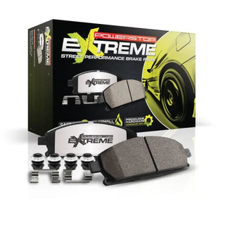 PowerStop Z26 Extreme Street Brake Pads (REAR): Fits Chrysler / Dodge / Jeep (05-23) w/ Hardware