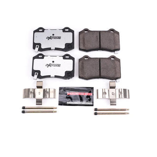 PowerStop Z26 Extreme Street Brake Pads (REAR): Fits Chrysler / Dodge / Jeep (05-23) w/ Hardware