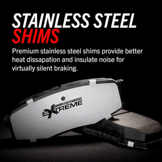 PowerStop Z26 Extreme Street Brake Pads (REAR): Fits Chrysler / Dodge / Jeep (05-23) w/ Hardware