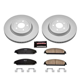 PowerStop Z17 Evolution Geomet Brake Kit (FRONT): Chrysler 300 / Dodge Challenger / Charger (05-24)
