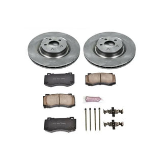 PowerStop Autospecialty Brake Kit (FRONT): Chrysler 300 (05-23) / Dodge Challenger (08-23) / Charger (06-23) / Magnum (06-08)
