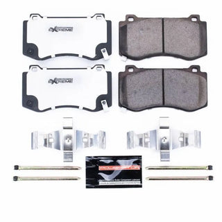 PowerStop Z26 Extreme Street Brake Pads (FRONT): Chrysler / Dodge / Jeep (05-23) w/ Hardware