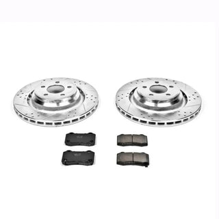 PowerStop Evolution Sport Brake Kit (REAR): Chrysler 300 (05-23) / Dodge Challenger (08-23) / Charger (06-23) / Magnum (06-08)