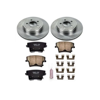 PowerStop Autospecialty Brake Kit (REAR): Chrysler 300 (05-23) / Dodge Challenger (09-23) / Charger (06-23) / Magnum (05-08)