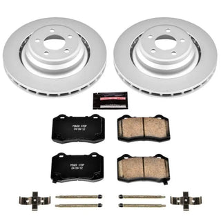 PowerStop Z17 Evolution Geomet Brake Kit (REAR): Fits Chrysler / Dodge (05-24)
