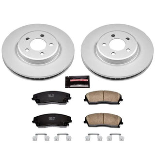 PowerStop Z17 Evolution Geomet Coated Brake Kit (FRONT): Fits Chrysler / Dodge (05-24)