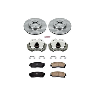 PowerStop Autospecialty Brake Kit w/ Calipers (FRONT): Chrysler / Dodge (05-14)