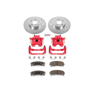 PowerStop Z26 Street Warrior Brake Kit (FRONT): Dodge Magnum / Chrysler 300 / Charger / Challenger