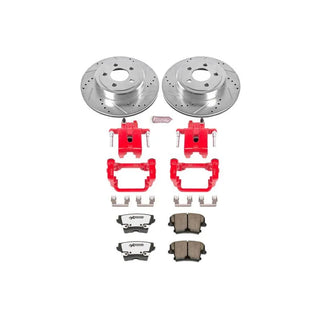 PowerStop Z26 Street Warrior Brake Kit (REAR): Dodge Challenger / Charger / Magnum / Chrysler 300