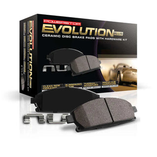 PowerStop Z17 Ceramic Brake Pads (REAR): Fits Chrysler / Dodge / Jeep (05-23) w/ Hardware