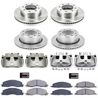 PowerStop Autospecialty Kit (FRONT): Chrysler 300 (05-11) / Dodge Challenger (2009-11) / Charger (06-20) / Magnum (05-08) w/ Cals
