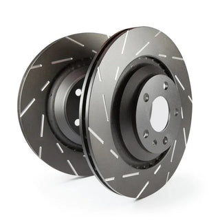 EBC USR Slotted Front Brake Rotors: Dodge Dakota 2.5L 2WD 1997 - 1998
