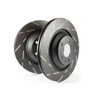 EBC USR Slotted Front Brake Rotors: Jeep Wrangler JK 2012 - 2018