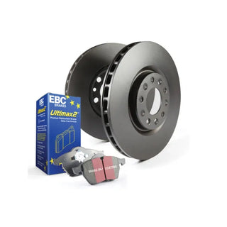 EBC S1 Brake Pad and Rotor Kit (FRONT): Jeep Wrangler (2012-18) / Wrangler JK (2018)