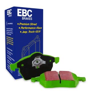 EBC Greenstuff Rear Brake Pads: Jeep Wrangler 2.0L Turbo 2018 - 2025