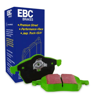 EBC Greenstuff Rear Brake Pads: Jeep Wrangler 3.6L V6 2018 - 2025