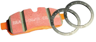 EBC Extra Duty Rear Brake Pads: Jeep Wrangler JL 3.6L V6 2018 - 2025