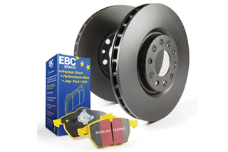 EBC S13 Brake Pad and Rotor Kit (FRONT): Dodge Durango (2011-2023) / Jeep Grand Cherokee (2011-2019)