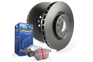 EBC S1 Brake Pad and Rotor Kit (FRONT): Dodge Durango (11-23) / Jeep Grand Cherokee (11-19)
