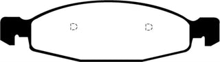 EBC Yellowstuff Front Brake Pads: Jeep Cherokee 4.0L ATE 1999 - 2002
