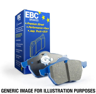EBC Bluestuff Street and Track Day Brake Pads: Dodge Durango (2011-2023) / Jeep Grand Cherokee (2011-2019)