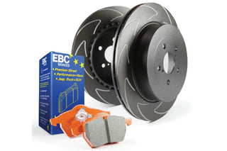 EBC S7 Brake Pad and Rotor Kit (REAR): Jeep Grand Cherokee 1995 - 1998