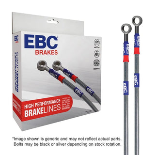 EBC Stainless Steel Brake Lines Kit (Front & Rear): Dodge Durango (11-25) & Jeep Grand Cherokee (11-21) 3.6L V6 & 5.7L Hemi