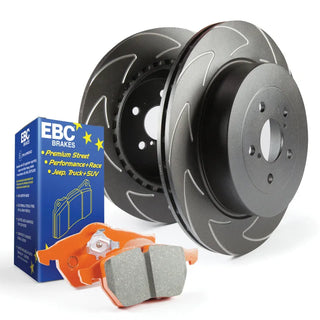 EBC S7 Brake Pads & Rotors Kit (FRONT): Jeep Wrangler (18-25) & Gladiator (20-25)