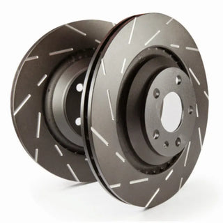 EBC USR Slotted Front Brake Rotors: Jeep Gladiator 3.6L V6 2020 - 2025