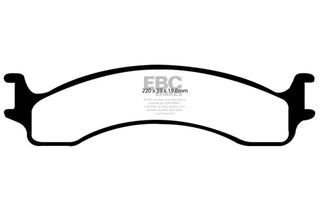 EBC Yellowstuff Front Brake Pads: Dodge Ram 5.2L V8 2500 2WD 2000 - 2002
