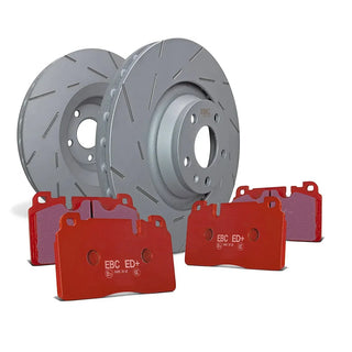 EBC S15 Brake Pads & Rotors Kit (REAR): Dodge Ram 5.2L V8 2000 - 2002 (w/ wear sensor)