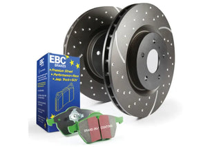 EBC Brake Pad and Rotor Kit (REAR): Chrysler 300 (05-10) / Dodge Charger (06-23) / Magnum (05-08)