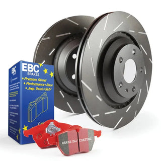 EBC S4 Brake Pad and Rotor Kit (REAR): Chrysler 300 (05-10) / Dodge Charger (06-23) / Magnum (05-08)