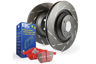 EBC S4 Brake Pad and Rotor Kit (REAR): Chrysler 300 (05-10) / Dodge Charger (06-23) / Magnum (05-08)