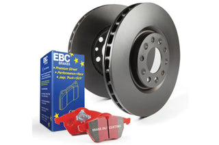 EBC Brake Pad and Rotor Kit (FRONT): Chrysler 300 (05-22) / Dodge Challenger (08-23) / Charger (06-22) / Magnum (05-08)