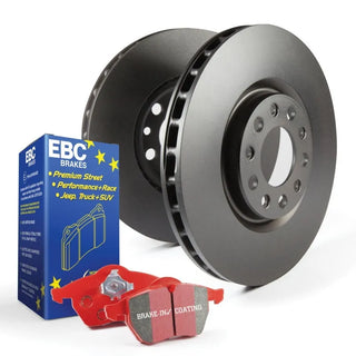 EBC S12 Brake Pads & Rotors Kit (FRONT): 300, Challenger, Charger, Magnum 5.7L Hemi 2005 - 2024