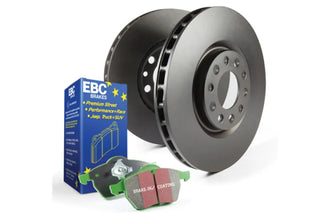 EBC Brake Pad and Rotor Kit (FRONT): Chrysler 300 (05-23) / Dodge Challenger (09-23) / Charger (06-23) / Dodge Magnum (05-08)