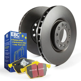 EBC S13 Brake Pads & Rotors Kit (FRONT): 300, Challenger, Charger, Magnum 6.1L SRT8 & 6.4L 392 2006 - 2024 (4-Piston Brembos ONLY)