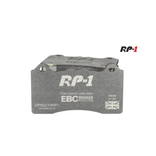 EBC Racing Race Front Brake Pads: Dodge Challenger & Charger 6.2L Hellcat & 6.4L 392 2015 - 2023 (w/ 6-Piston Calipers ONLY)