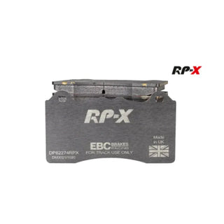 EBC Racing RP-X Race Front Brake Pads: Dodge Challenger & Charger 6.2L Hellcat & 6.4L 392 2015 - 2023 (w/ 6-Piston Calipers ONLY)