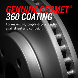 PowerStop Evolution Geomet Coated Rotor (FRONT): Dodge Dakota (2005-2010) / Ram Dakota (2011)