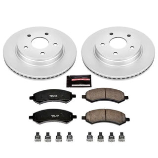 PowerStop Evolution Geomet Brake Kit (FRONT): Dodge Durango / Ram 1500 (04-24)