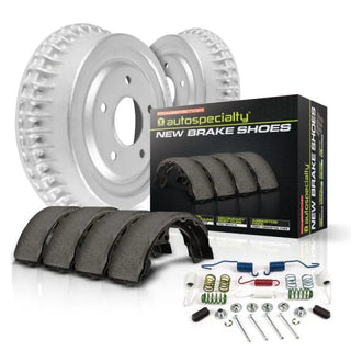 PowerStop Autospecialty Drum Kit (REAR): Dodge Dakota (2005-2010) / Ram Dakota (2011)