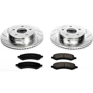 PowerStop Z23 Evolution Sport Brake Kit (FRONT): Dodge Durango / Ram 1500 (04-24)