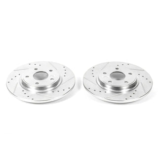 PowerStop Evolution Drilled & Slotted Rotors (REAR): Dodge Durango 2023