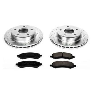 PowerStop Z23 Evolution Sport Brake Kit (FRONT): Dodge Dakota (2005-2010) / Ram Dakota (2011)